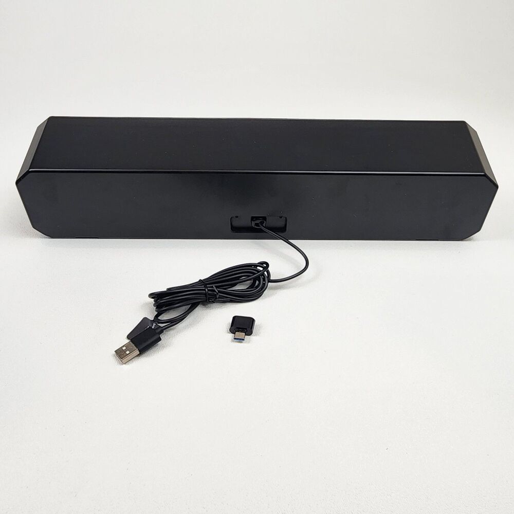 Senzer CS30 Bluetooth Computer Speakers USB Soundbar RGB LED 16W PC - Picture 3 of 6